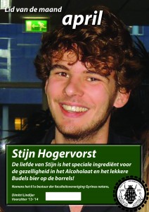 Lid van de maand april