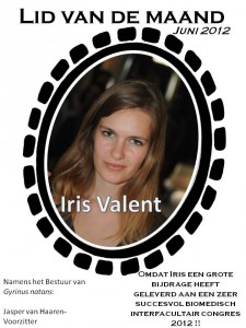 Lid van de maand - juni Iris Valent