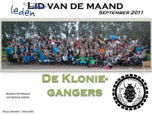 Lid van de maand - september